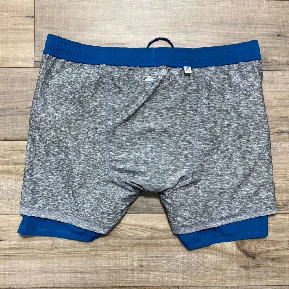 George Men's Athletic Jammer Shorts Shorts Aqua Size 2XL (44-46) Teal‎ Star